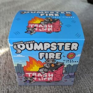Trash Panda Dumpster Fire vinyl figure